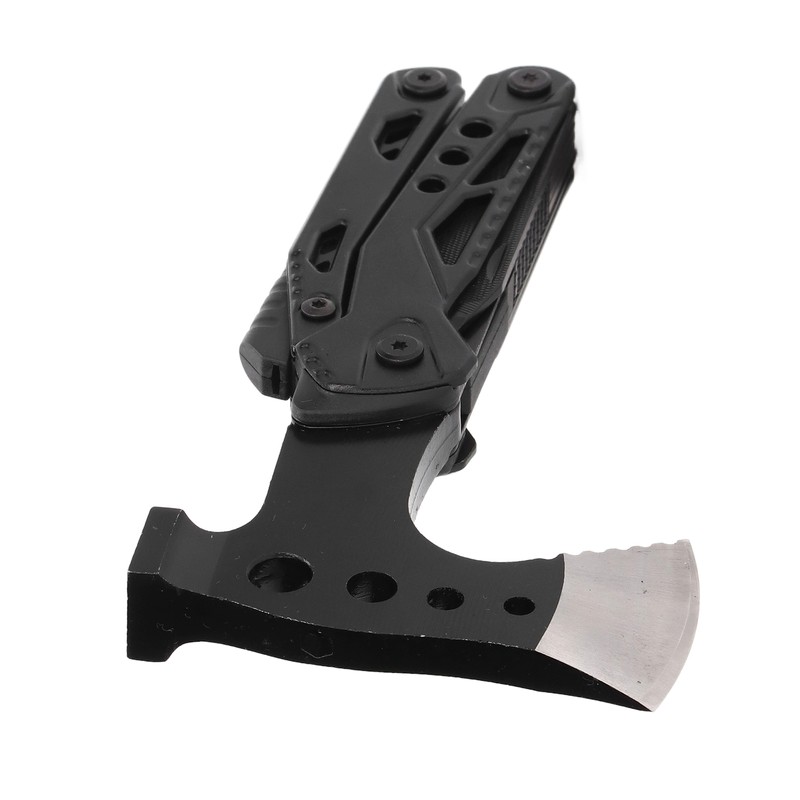 Pocket Size Multitool Foldable Axe Hammer Knife Pliers Stainless Steel
