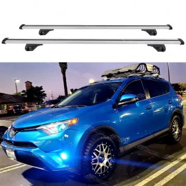 Dreamizer 53" Roof Rack Cross Bars Luggage Cargo Kayak Carriers For Toyota RAV4 2001-2018
