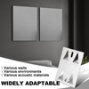 Blulu 25 Pcs Surface Mount Impaler for Wall Mounting Acoustic