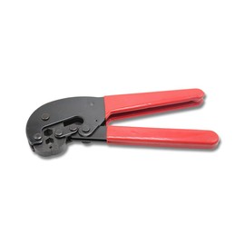 ZONADAH Red Coaxial F-Connector Crimping Tool Heavy Duty Carbon Steel Hand Crimping Pliers F-Type Connector Aerial Coaxial Pliers F-59/6/11 RG59, RG62, RG6 Satellite TV Cable Screw Crimp