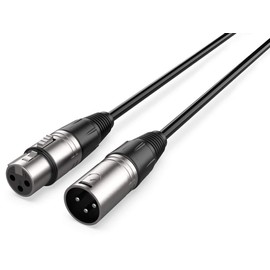 Audibax Silver Cable XLR Macho a XLR Hembra 3 m