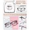 MARE AZZURO Large Reading Glasses 2.5 Women Stylish Readers 1.00