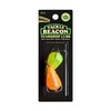 TACKLE BEACON Catfish Teardrop Lure - Chartreuse/Orange - 2 Pack