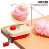 EVTSCAN Portable Handheld Yarn Ball Winder with Clamp, for Winding