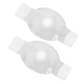 8pcs Clear Plastic Eye Patch with Ventilation Holes, Post-Surgery Eye Shield for Cataract and Lasik Recovery, Breathable Eye Protection for Adults & Kids