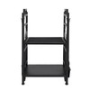 COOBL Firewood Rack Holder with Fireplace Tools,Brush, Shovel, Tong, Hook,Metal