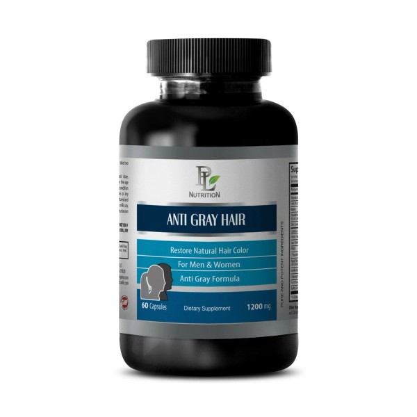 PL Nutrition ANTI GRAY HAIR GROWTH SUPPLEMENT - Horsetail Aerial