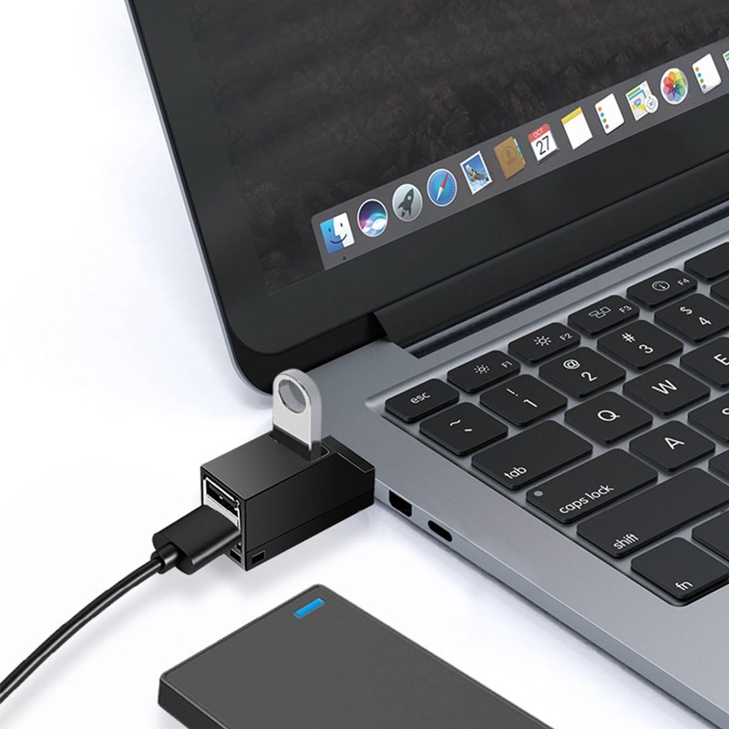 USB hub, Mini USB 3.0 Hub, 3 Port Hub (USB