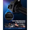 KAX Set of 6 Ignition Coil Pack & Iridium Spark