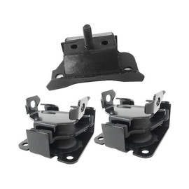 Engine Mount and Transmission Mount Kit - 3 Piece - Compatible with 1996-2005 Chevy Blazer 4.3L V6 (2WD Only)