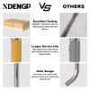 XDENGP Top and Bottom Bearing Flush Trim Router Bit 1/4
