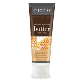 Cuccio Naturale Cuccio Naturale Butter Blends - Ultra-Moisturizing, Renewing, Smoothing Scented Body Cream - Deep Hydration For Dry Skin Repair - Made With Natural Ingredients - Milk & Honey - 4 Oz