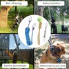 HEEPDD Spring Pole Dog Rope Toys, Safety Dog Hanging Bungee