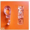Blindspares 2 Clear P clip, blind chain cord safety guides Child children safety device, cord tidy