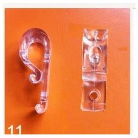 Blindspares 2 Clear P clip, blind chain cord safety guides Child children safety device, cord tidy
