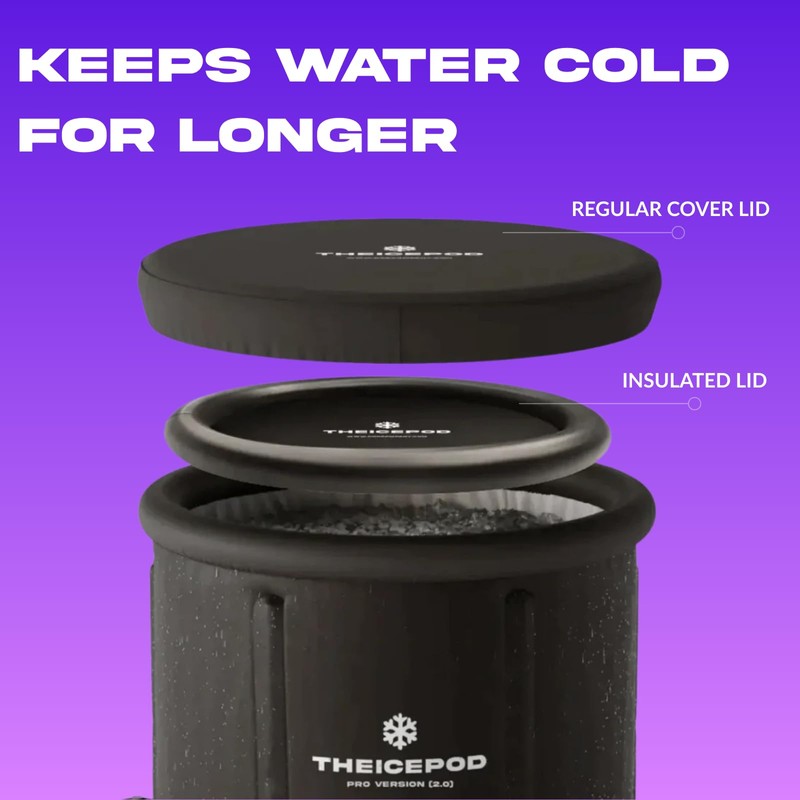 Insulated Ice Pod Lid – Floating Thermal Cover for Standard