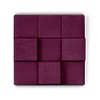 3D Cubes Acoustic Wall Panel (Plum) by Uplift Desk