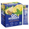 GoHydrate Sobres de electrolitos en polvo bajos en sodio sin