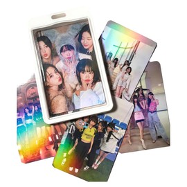 Yuto 50 PCS le sserafim Album Shinning Photocard le sserafim le sserafim Album Laser Card Lighting Card lomo Card le sserafim Album photocard