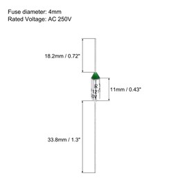 MECCANIXITY 10 Pcs Metal Temperature Thermal Fuse RY121 121 °C 249.8 °F 15A 250V Cutoff Thermal Fuse for Motor Transformer Electric Industrial Home Appliance