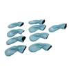 9pcs Golf Club Cover PU Leather Stylish Portable Golf Head