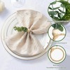 Pack of 6 Napkin Rings, Eucalyptus Napkin Ring, Rustic Napkin