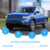 CJPPPZIW® Windshield Wipers Replacement for Jeep Compass 2018-2023,Streak-free,OEM Quality Premium