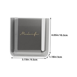 jojofuny 3pcs Wall Mount Organizing Box Multi Functional Decorative Storage for Bathroom Office and Home Container for Stationery Phones and Cosmetics