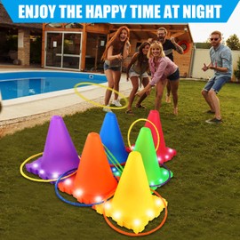 Throwing Games for Outdoor - Outdoor Games for Children, Garden Games, Ball & Ring & Bean Bag Toss Game Set, Children's Birthday Games Outdoor, Outdoor Games Adults, Ring Toss Game Children Outdoor