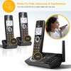 AT&T 3-Handset Expandable DECT 6.0 Cordless Home Phone with Large