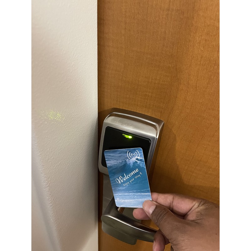 Hotel RFID KeyCard, Touchless Key Card (Pack of 200 Keys)