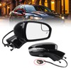 Dasbecan Right Passenger Side Mirror Assembly Compatible with Ford Fusion