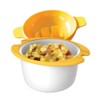 Microwave Egg Cooker Poacher Scramble Omelet Eggwich Maker with Silicone