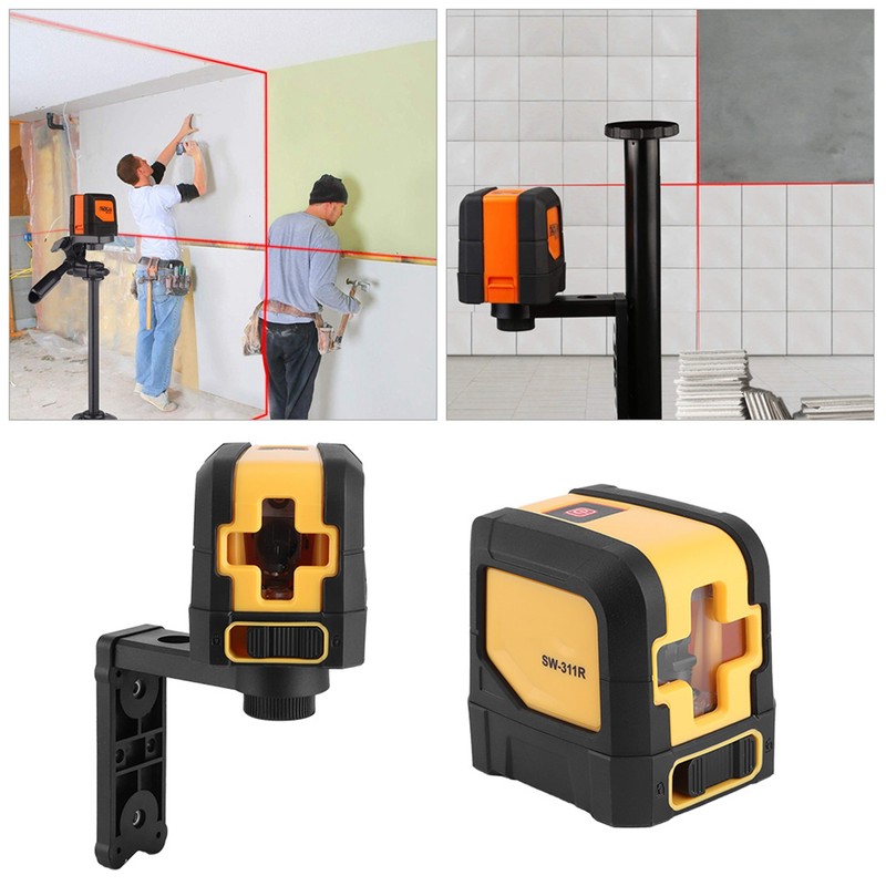 High Accuracy Automatic Infrared 2 Lines Horizontal Vertical Self Leveling
