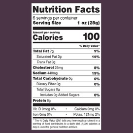 COLAMECO'S All Natural Uncured Hard Salami Chub - Rich, Smoky Italian Flavor - Gluten-Free, Dairy-Free Uncured Salami - 6 oz