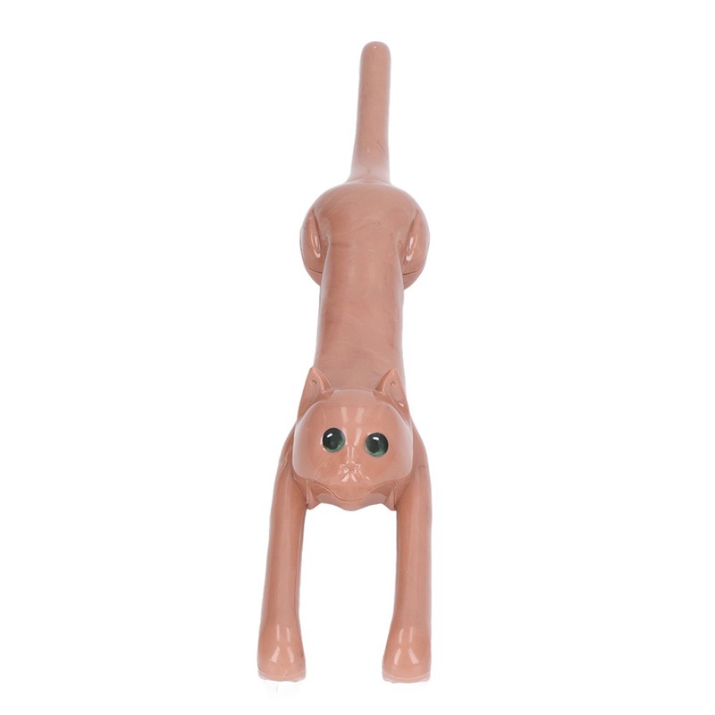 Manual Back Scratcher Cat Shaped Remove Itching Handheld Massage Tool