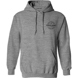 Koloa Surf Mens Wedge Logo Pullover Hoodie-S-AthHeather/b