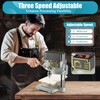 LIYUANJUN Mini Electric Drill Press, 340W Tabletop Drilling Machine 3