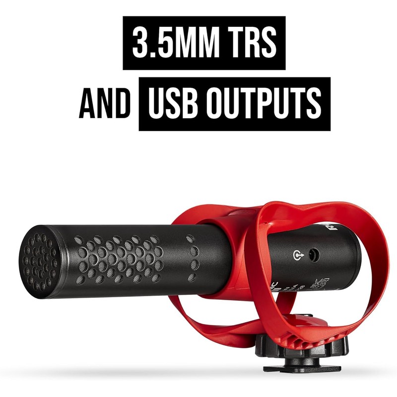 Rode VideoMic GO II-H On-Camera Shotgun Microphone and Deluxe Windshield