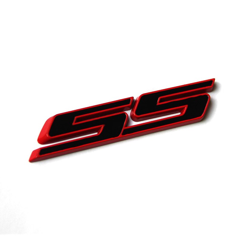 Yoaoo 2Pack OEM Ss Emblem Badges 3D Logo Compatible with