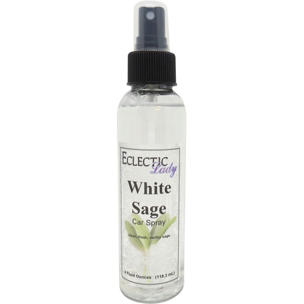 White Sage Car Spray (Double Strength), 4 ounces
