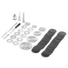 60Pcs/Set Cutting Disc Saw Blade Chuck Set for Electric Drill
