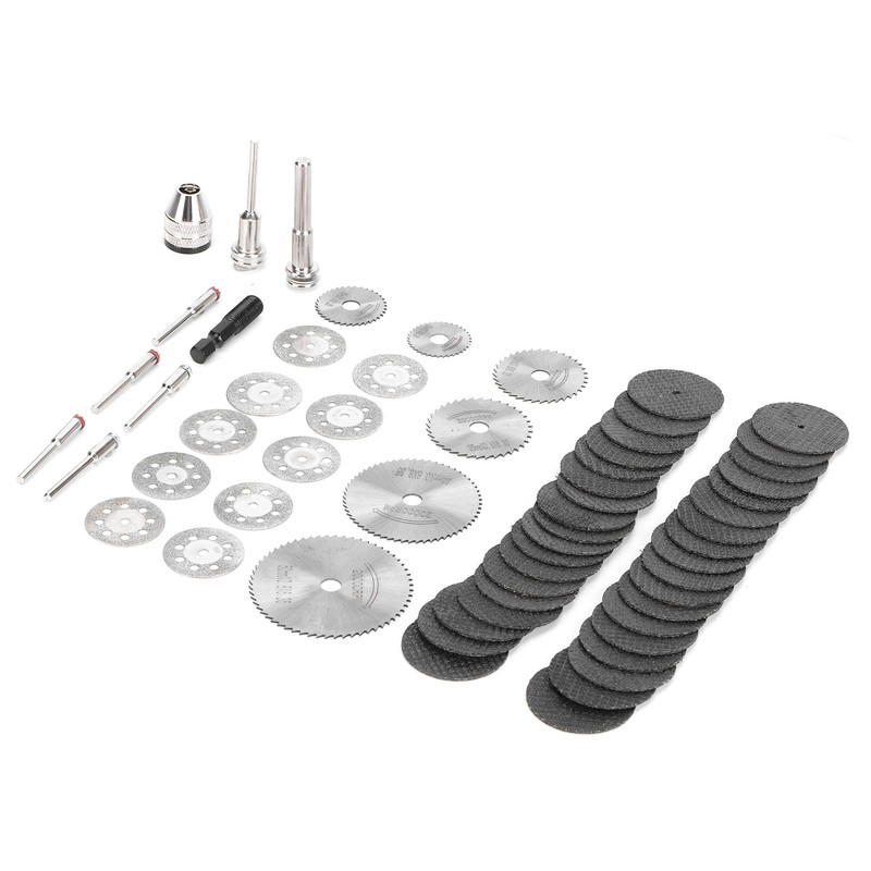 60Pcs/Set Cutting Disc Saw Blade Chuck Set for Electric Drill
