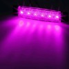 KEING Purple 3.8" 6 LED Trailer Marker Lights Sealed, LED