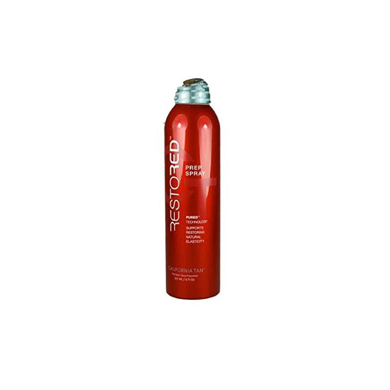 California Tan RestoRed Prep Spray 177 ml, Activador de Colágeno