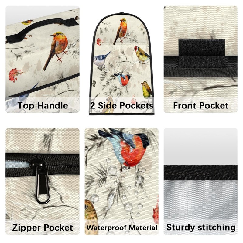 Retro Bird Kitchen Aid Mixer Covers for Stand Mixer Compatible