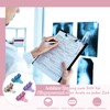 VEGCOO Pack of 4 Adjustable Three-Hole Pen Holder, Pencil Holder,