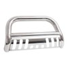 MOTORHOT Stainless Steel Front Bumper Bull Bar Grille Guard Compatible