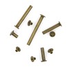 Alloypro 80 Pcs Phillips Chicago Binding Screws M5 x 10/20/30/40/50mm