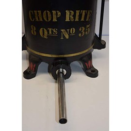 3/4" Heavy Duty stuffing tube funnel for Enterprise & Chop Rite Press Sausage Stuffers. Smokehouse Chef exclusive.